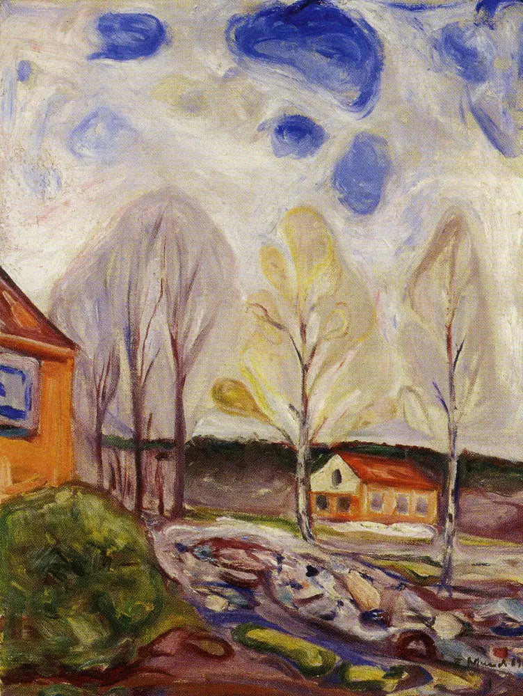 Primavera em Åsgårdstrand - Edvard Munch