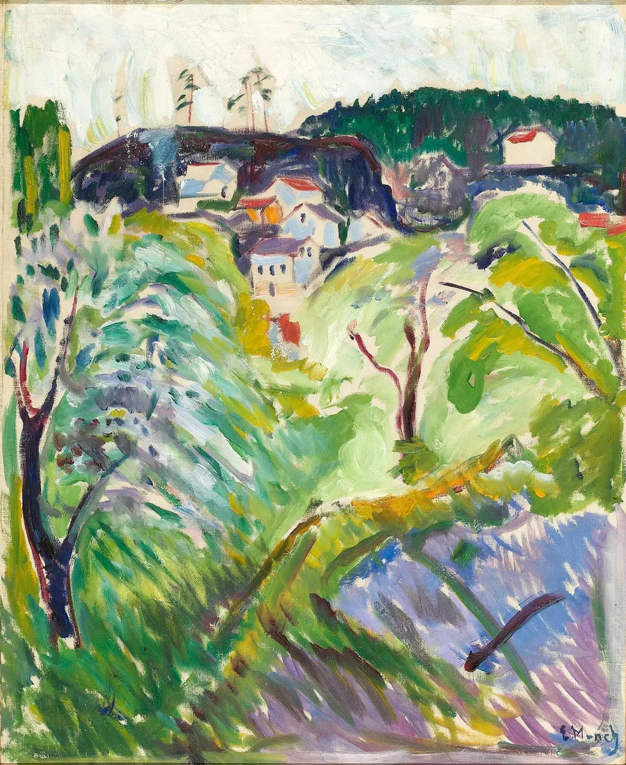 Primavera em Kragerø - Edvard Munch