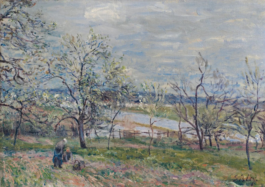 Primavera em Veneux-Nadon - Alfred Sisley