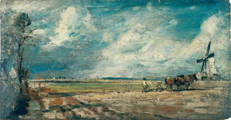 Printemps: East Bergholt Common - John Constable - Alpha Reproduction