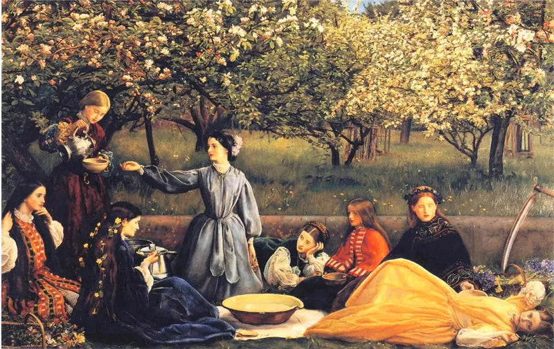 Primavera (flores de macieira) - John Everett Millais