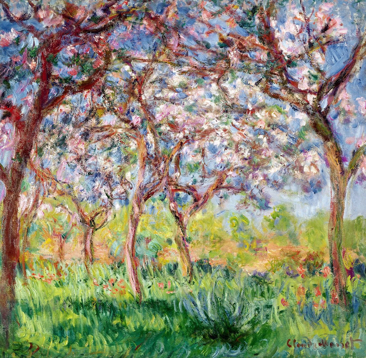 Primavera em Giverny, 1903 - Claude Monet