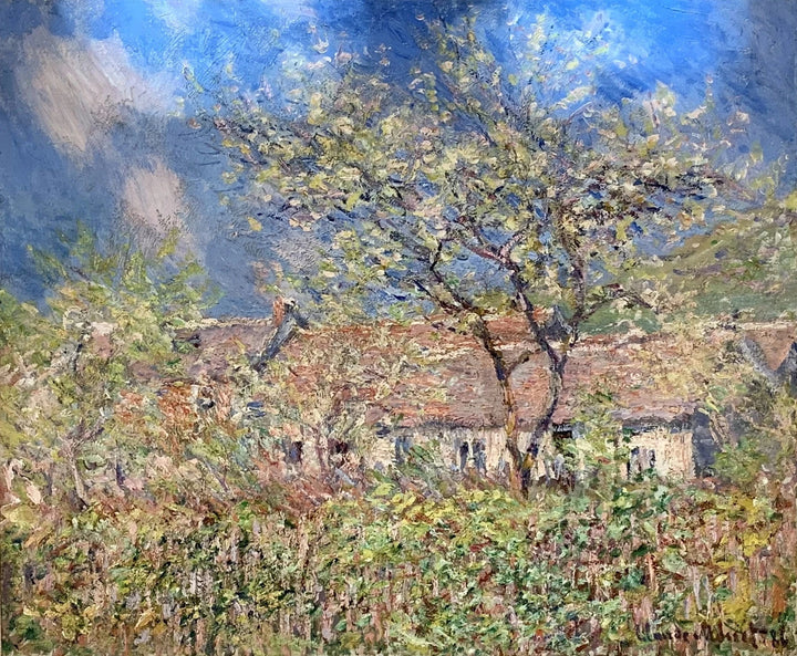 Primavera em Giverny W1062 - Claude Monet