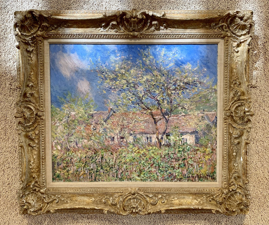 Primavera em Giverny W1062 - Claude Monet