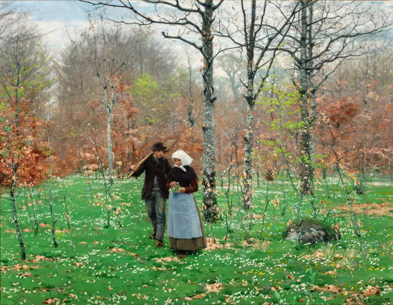 Primavera. - H. A. Brendekilde