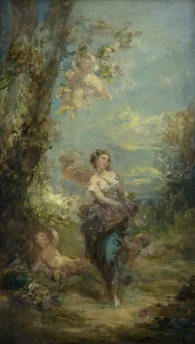 Printemps - Jean-Honoré Fragonard - Alpha Reproduction