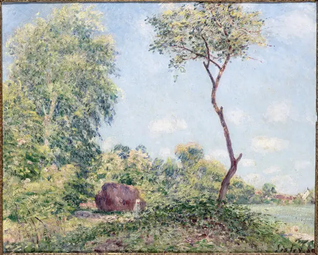 Primavera, tremores e acácias - Alfred Sisley