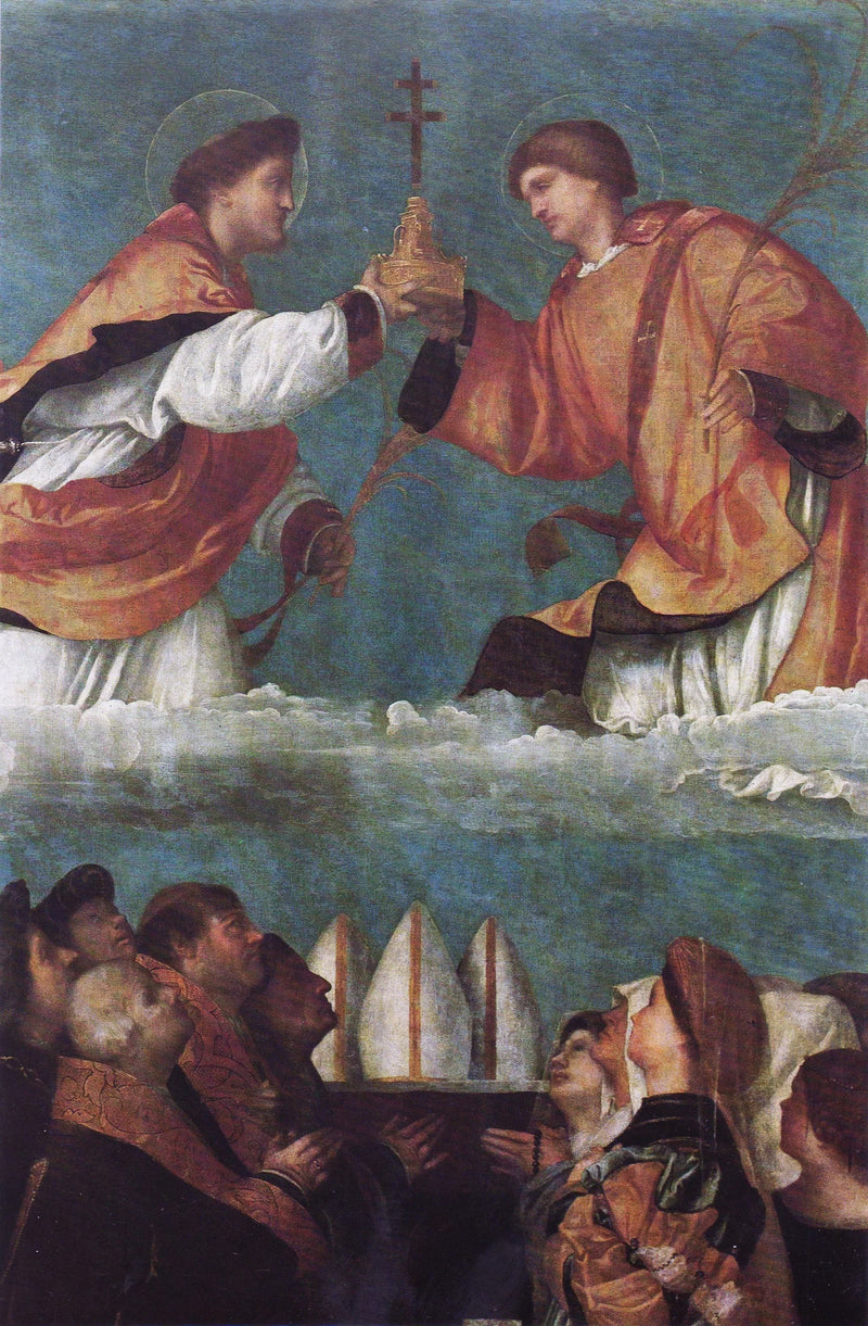 Procissão da Santa Cruz na missa - Alessandro Bonvicino