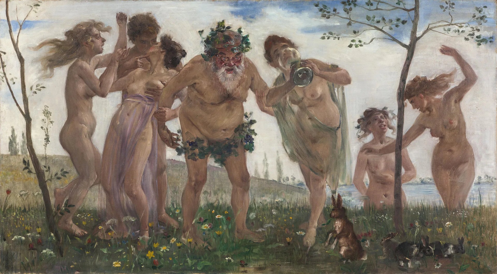 procession des Bacchantes - Lovis Corinth image 1 copie de tableau peinte à la main
