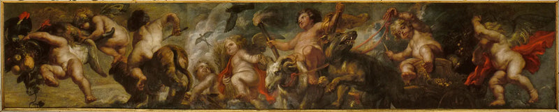 Procissão dos Querubins - Peter Paul Rubens