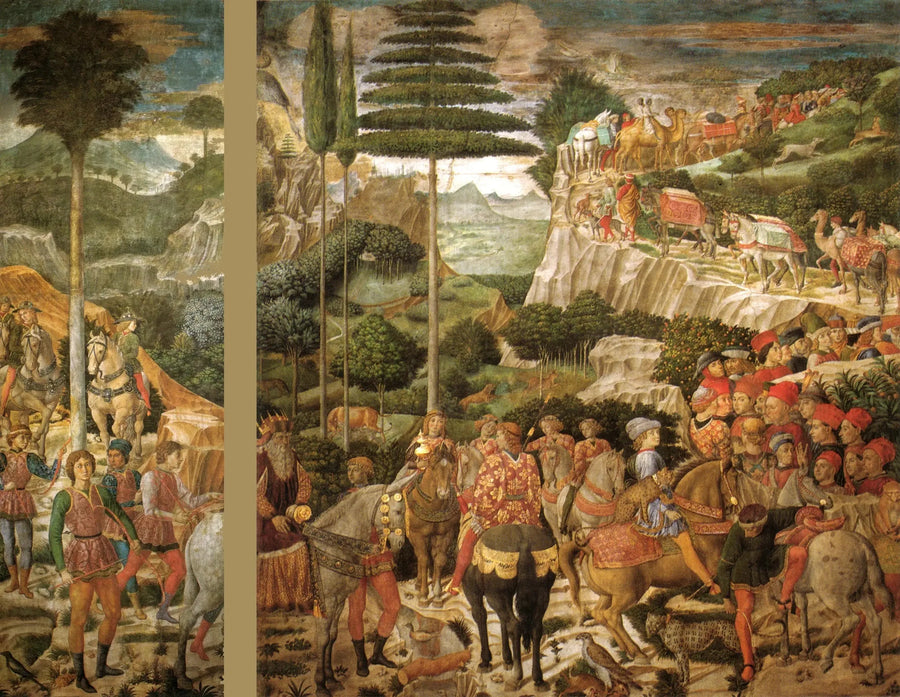 Procissão do rei mais antigo - Benozzo Gozzoli