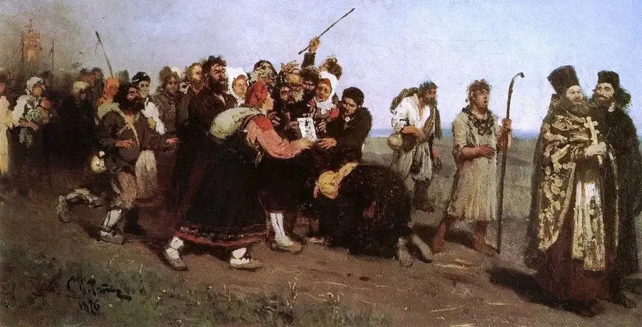Procissão Religiosa - Ilya Repin