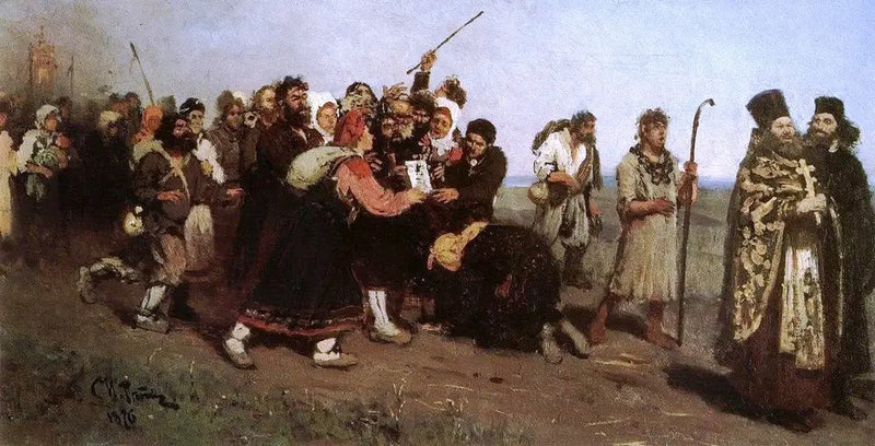 Procissão Religiosa - Ilya Repin