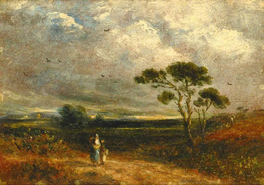 Oriente Médio Bergholt, Suffolk - John Constable