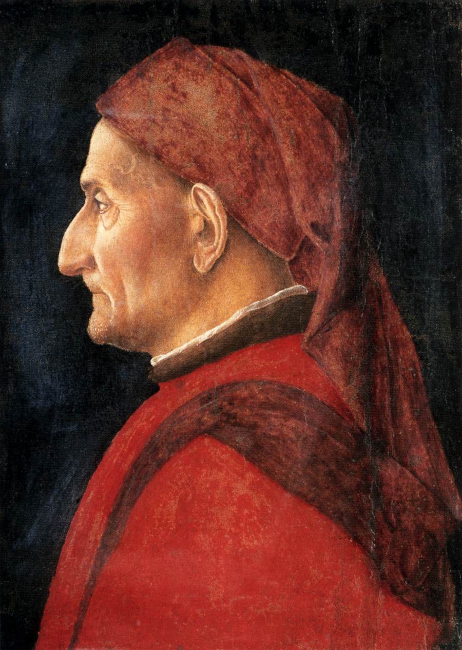 Perfil de homem - Andrea Mantegna