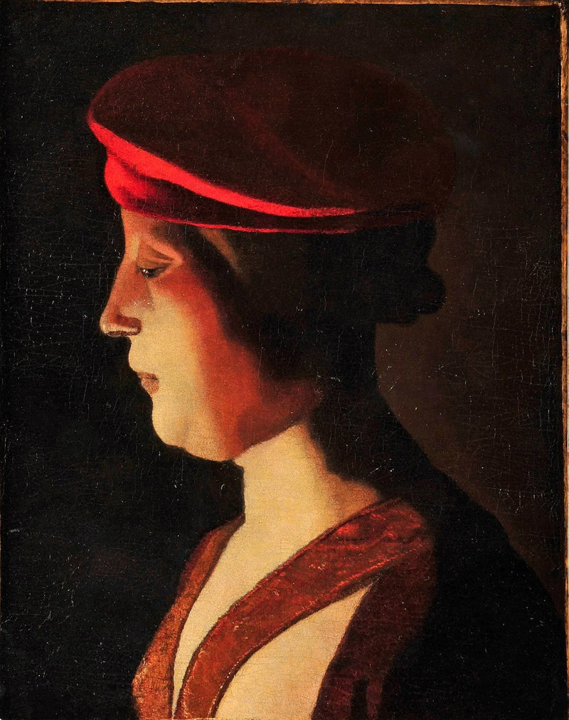 Perfil de mulher - Georges de La Tour