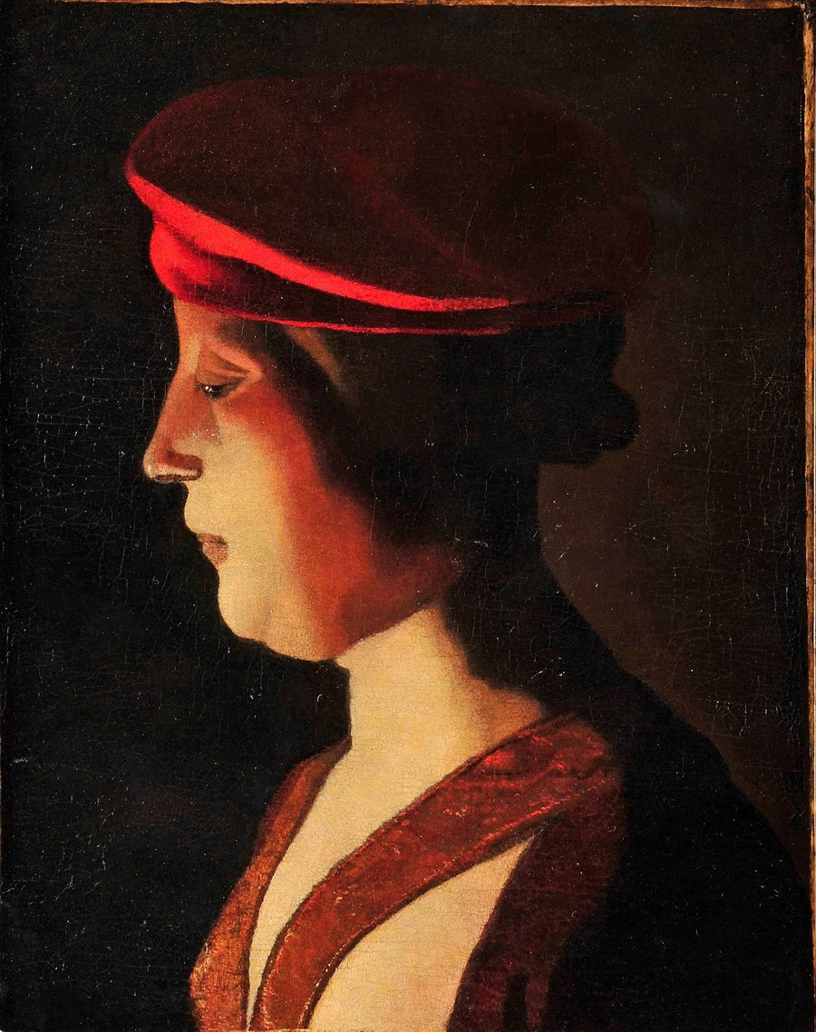 Perfil de mulher - Georges de La Tour