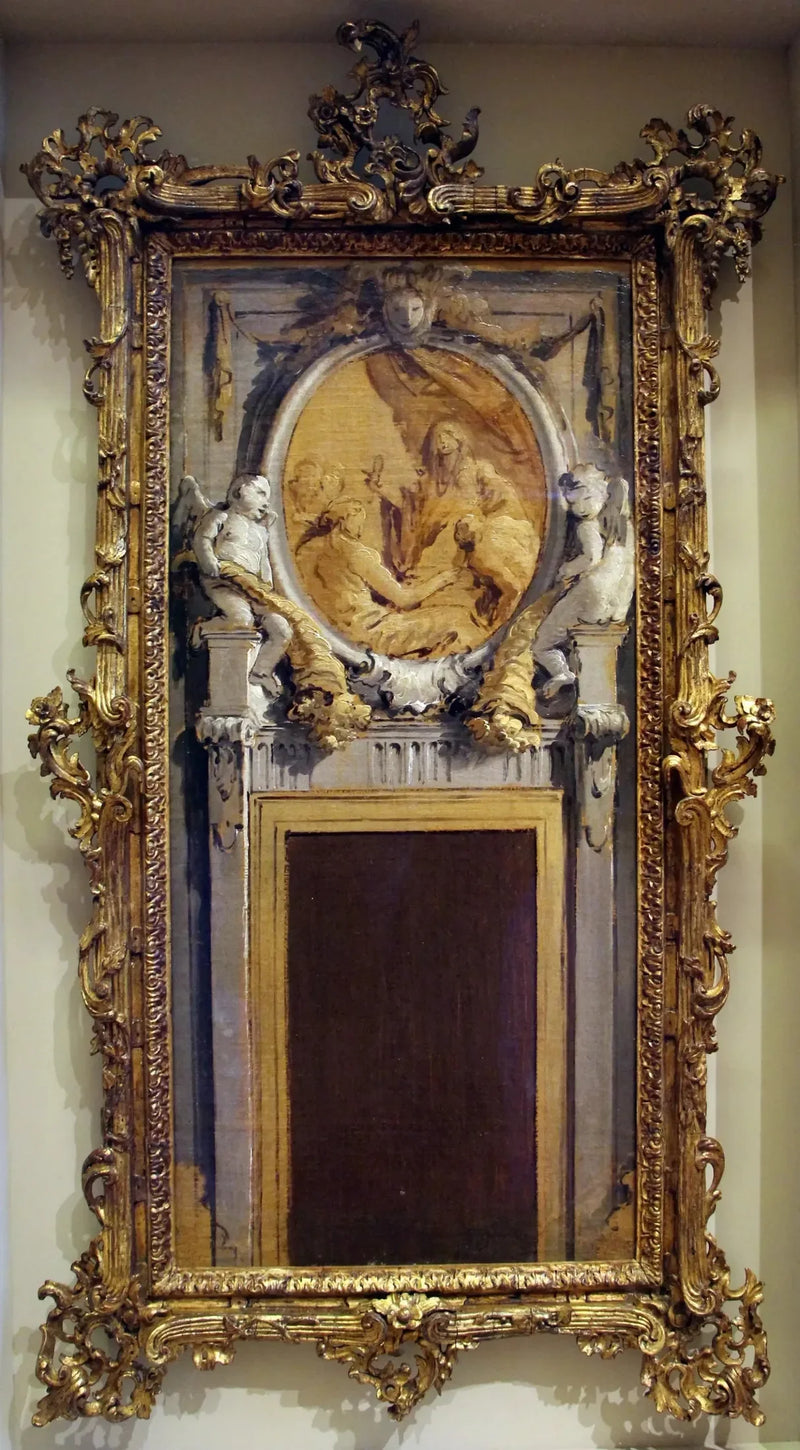 Projeto de decoração para porta - Giovanni Battista Tiepolo