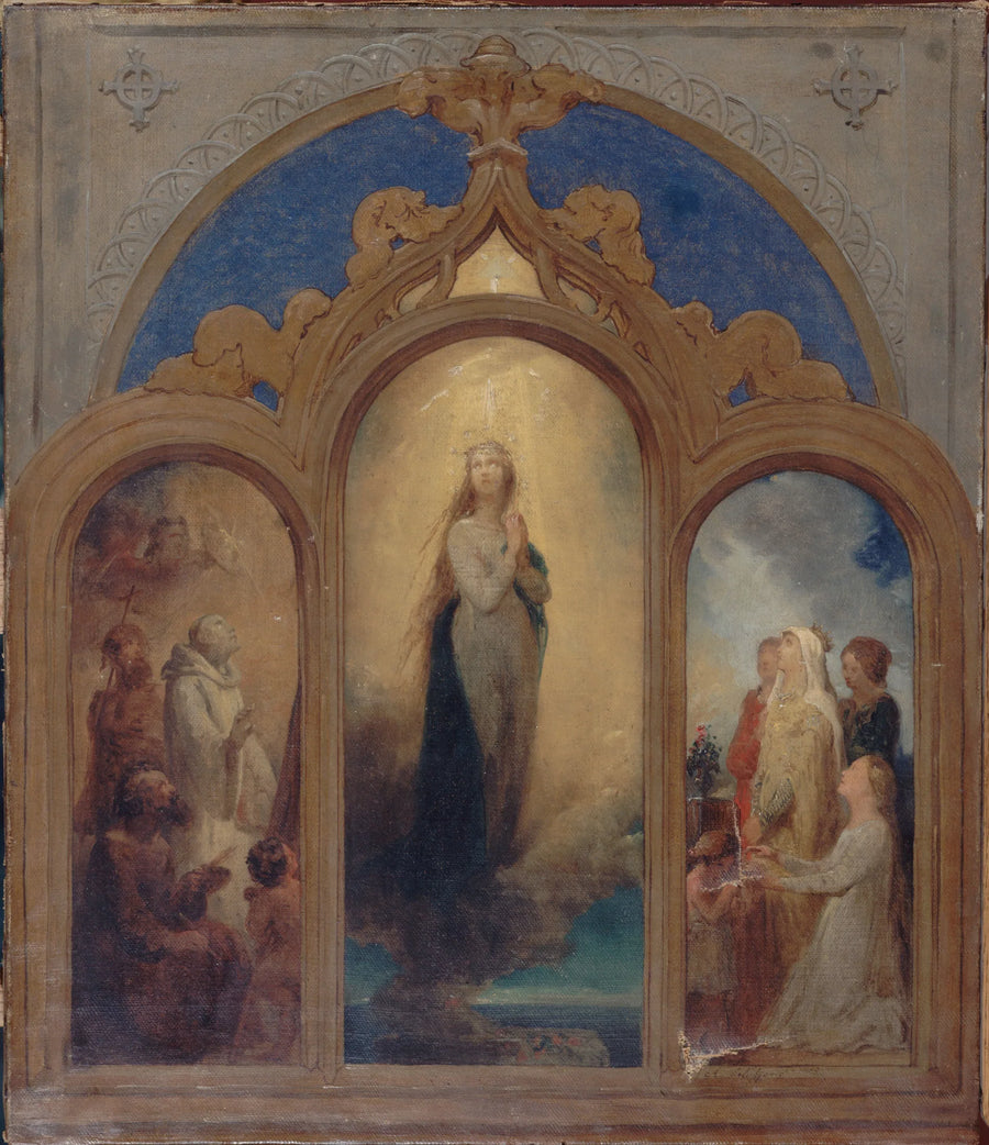 Projeto para um tríptico - Ary Scheffer