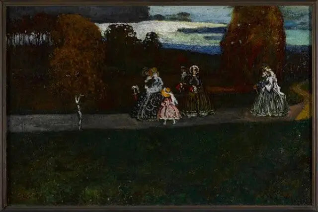 Passeio (1904) - Vassily Kandinsky