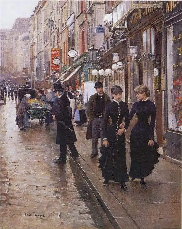 Passeio em Paris - Jean Béraud