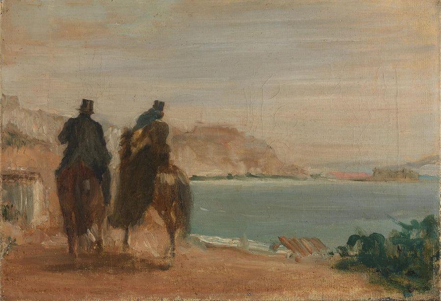 Passeio à beira-mar - Edgar Degas