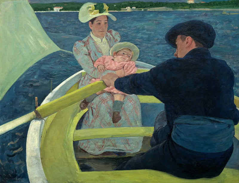 Passeio de barco - Mary Cassatt