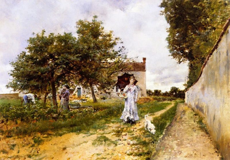 Passeio matinal - Giovanni Boldini