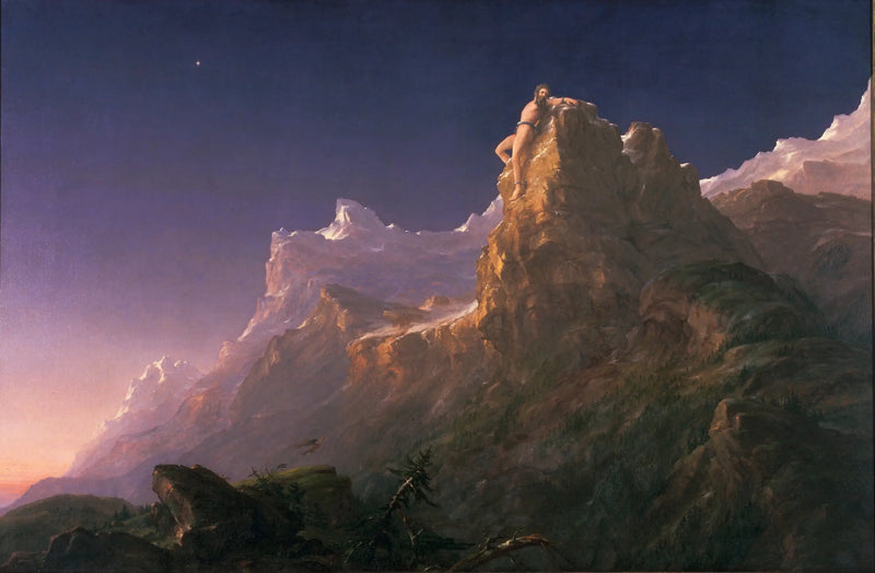 Prometeu Acorrentado - Thomas Cole