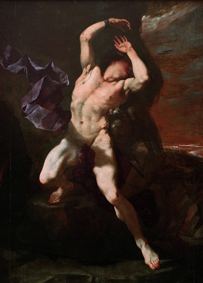 Prometeu - Luca Giordano