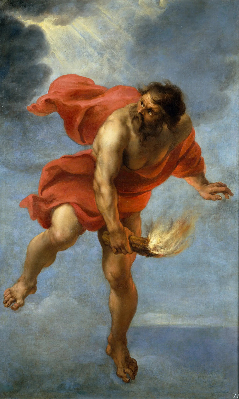 Prometeu carregando o fogo - Peter Paul Rubens