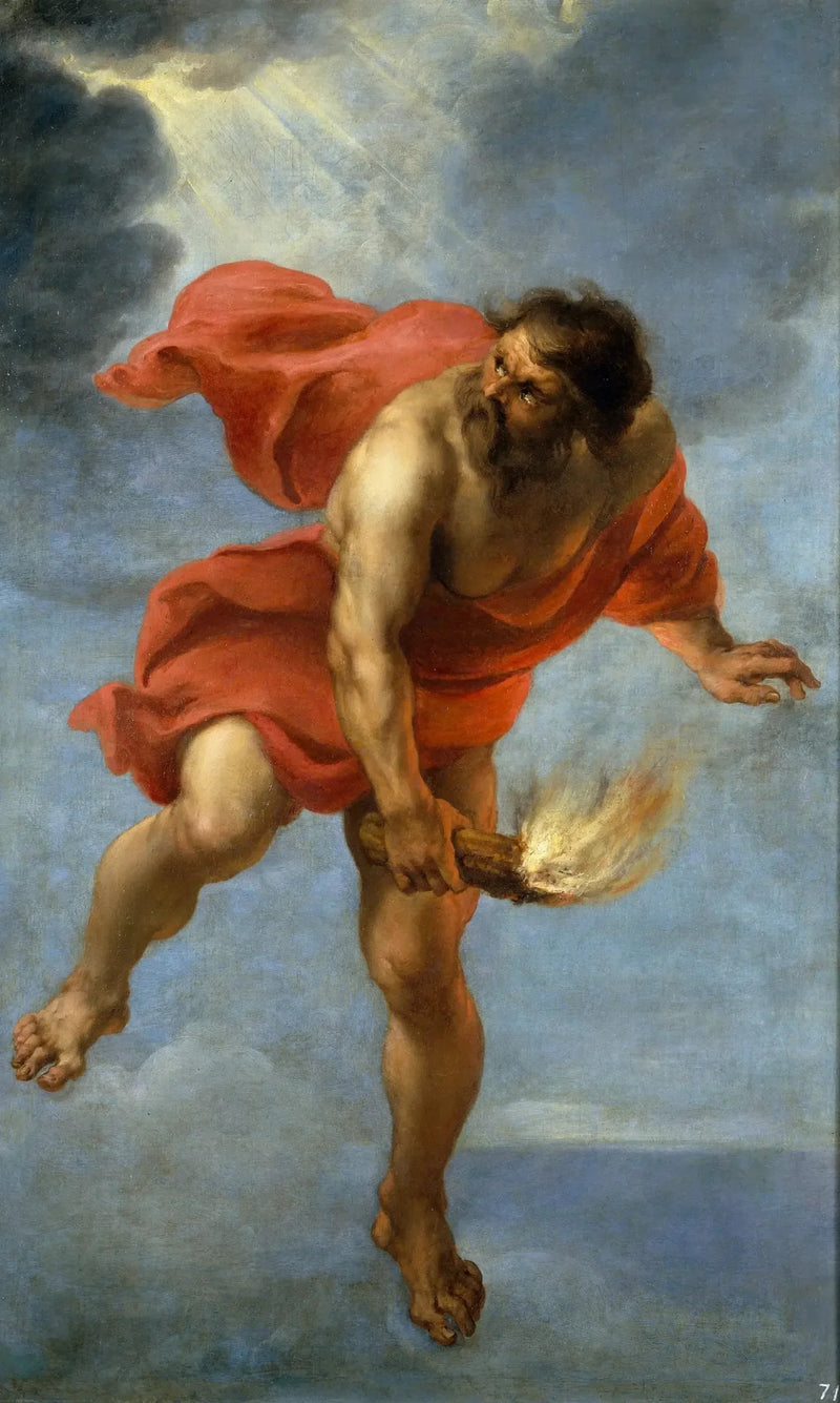 Prometeu carregando o fogo - Peter Paul Rubens