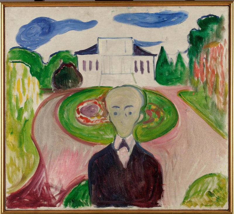 Proprietário no parque - Edvard Munch