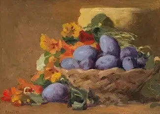 Ameixas vermelhas - Pierre Bonnard