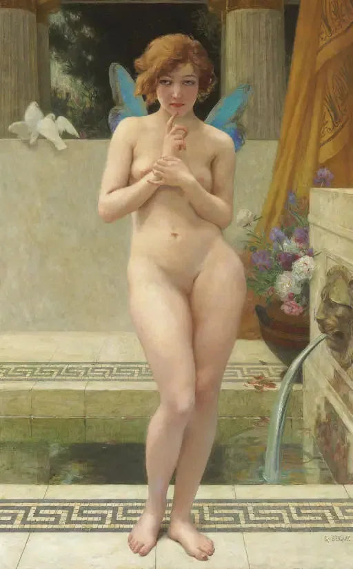 Psique na Fonte - Guillaume Seignac