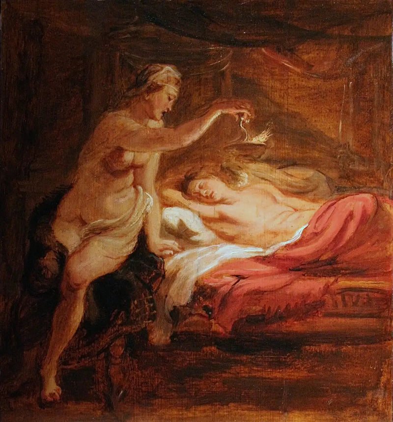 Psique e o Amor - Peter Paul Rubens