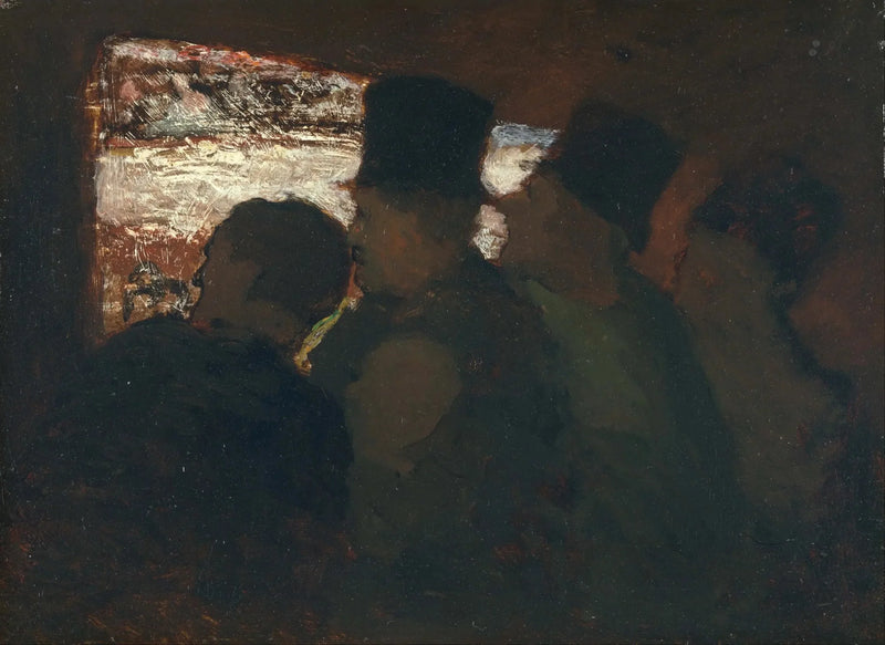 Público do teatro - Honoré Daumier