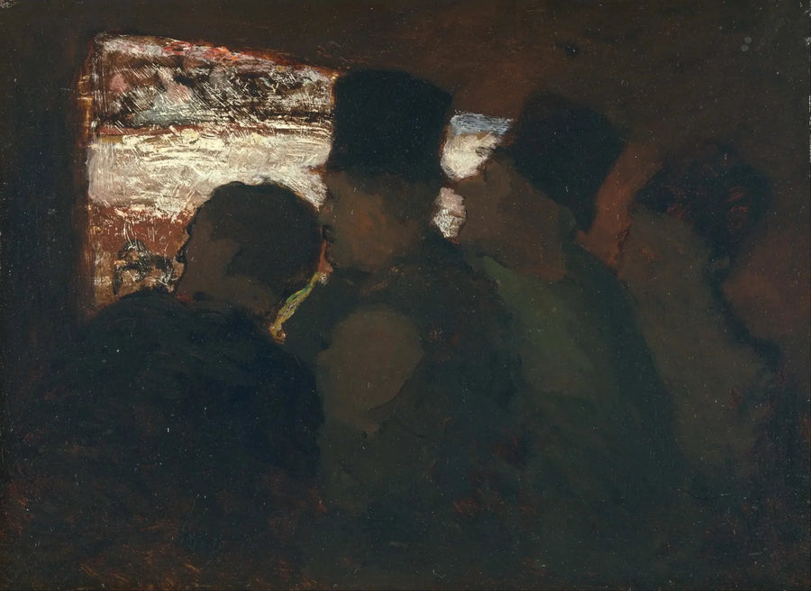 Público do teatro - Honoré Daumier