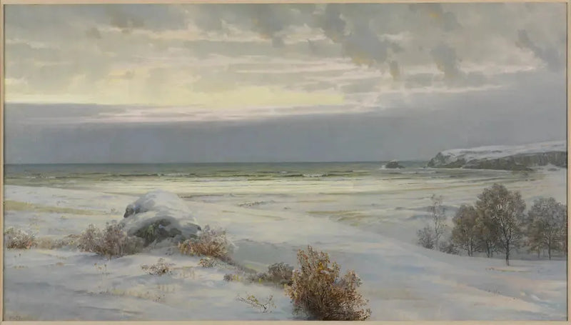 Purgatório, perto de Newport - William Trost Richards