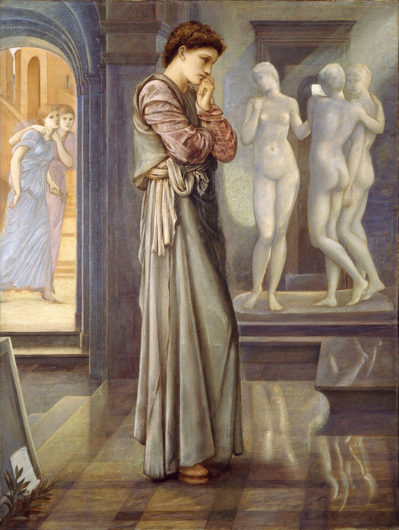 Pygmalion e a Imagem - Os Desejos do Coração - Edward Burne-Jones
