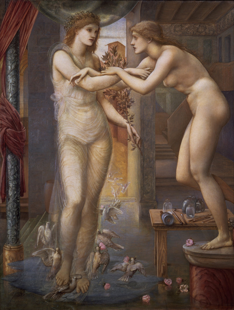 Pygmalion e a Imagem - Os Fogos da Divindade - Edward Burne-Jones