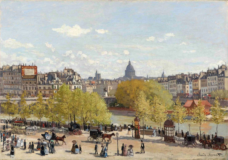 Quai do Louvre - Claude Monet