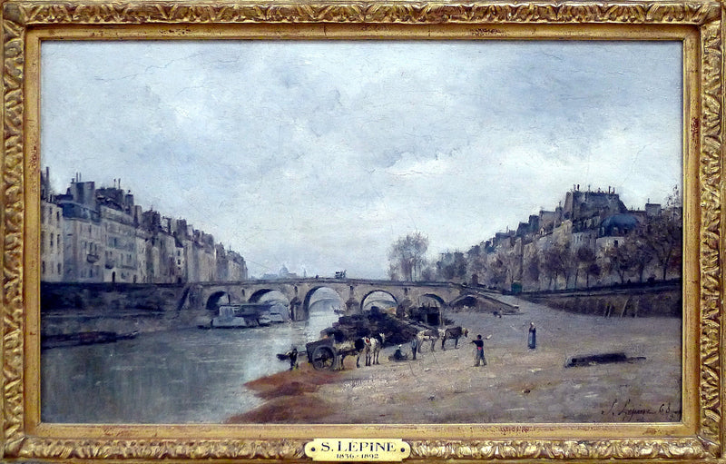 Quais des Célestins, com a ponte Marie - Stanislas Lépine
