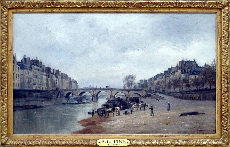 Quais des Célestins, com a ponte Marie - Stanislas Lépine