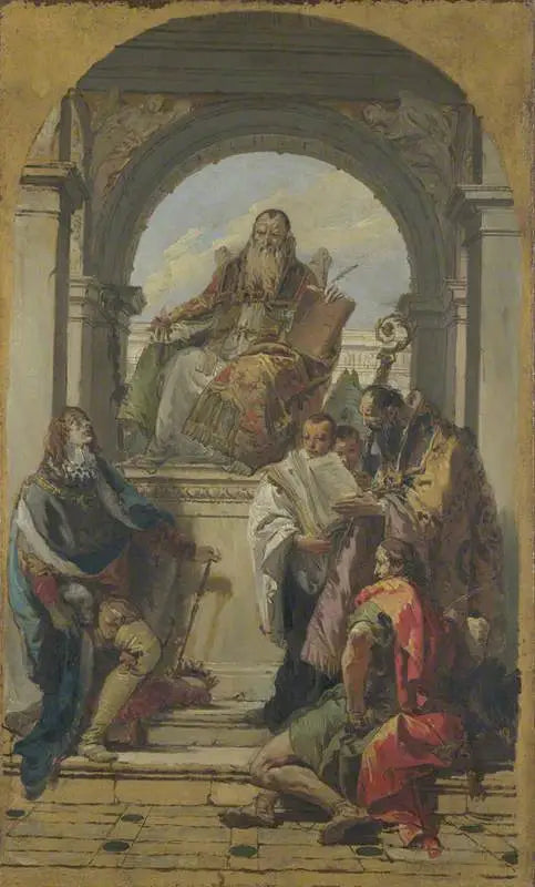 Quatro Santos - Giovanni Battista Tiepolo