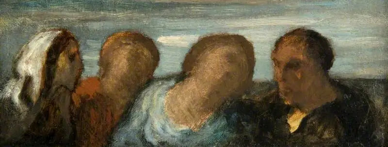 Quatro cabeças - Honoré Daumier