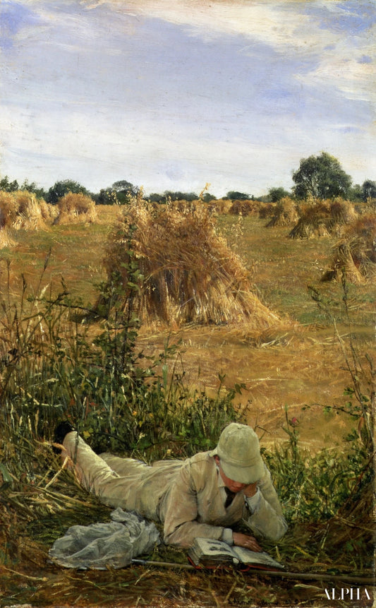 Quatre-vingt-quatorze à l’ombre - Lawrence Alma-Tadema Reproductions de tableaux à la peinture à l’huile