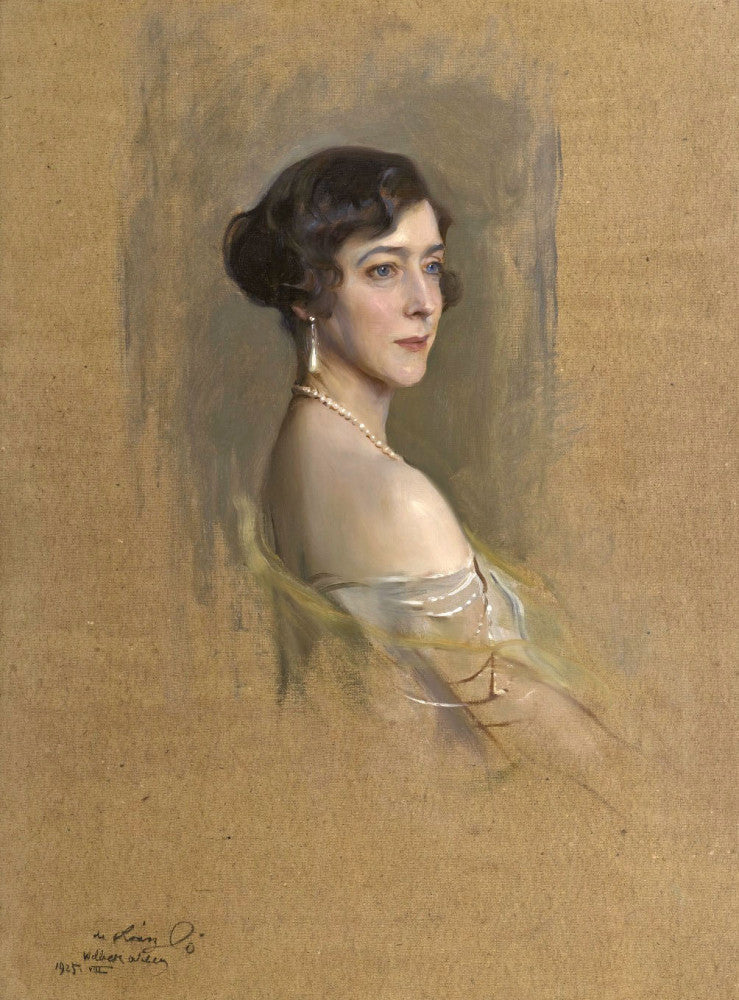 Queen Elisabeth of Belgium - Philip de László image 1 reproduction d’œuvre d’art à l’huile