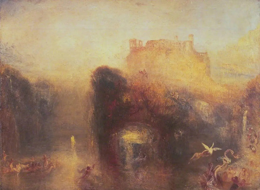 A Caverna da Rainha Mab - J. M. W. Turner