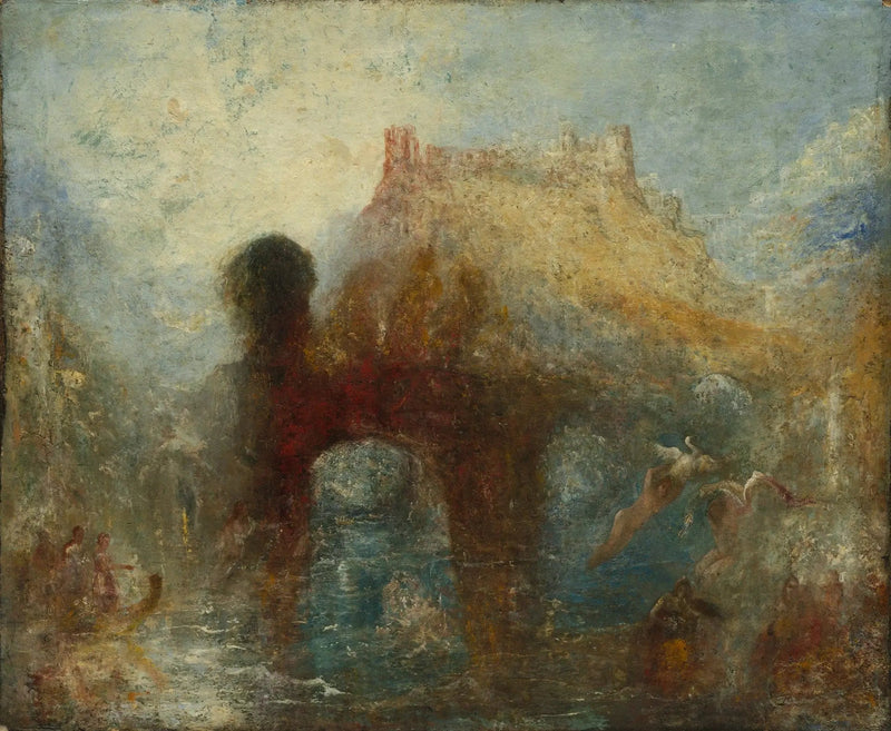 A Caverna da Rainha Mab - J. M. W. Turner